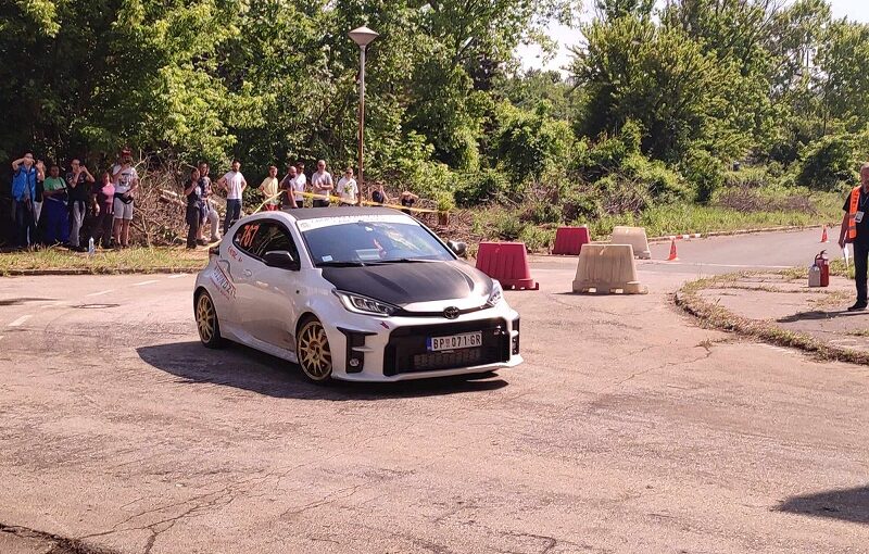 Goran Medić I mesto u generalnom subota maj 2024 Toyota Yaris GR