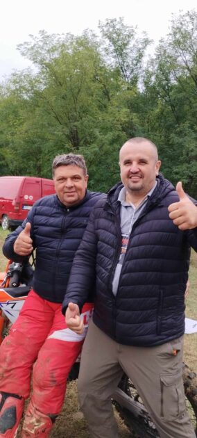 Gabor Sagmajster i Srećko Đurić Bukovik oktobar 2024