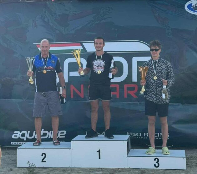 Nemanja Necs Jovanović Alpe Adria Dunaharasi Mađarska I mesto podijum avgust 2025