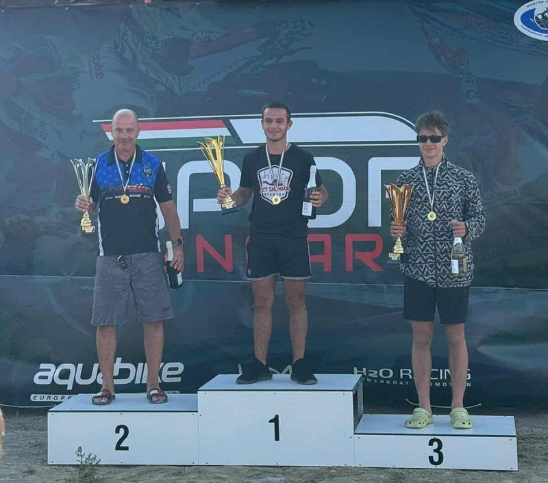 Nemanja Necs Jovanović Alpe Adria Dunaharasi Mađarska I mesto podijum avgust 2025