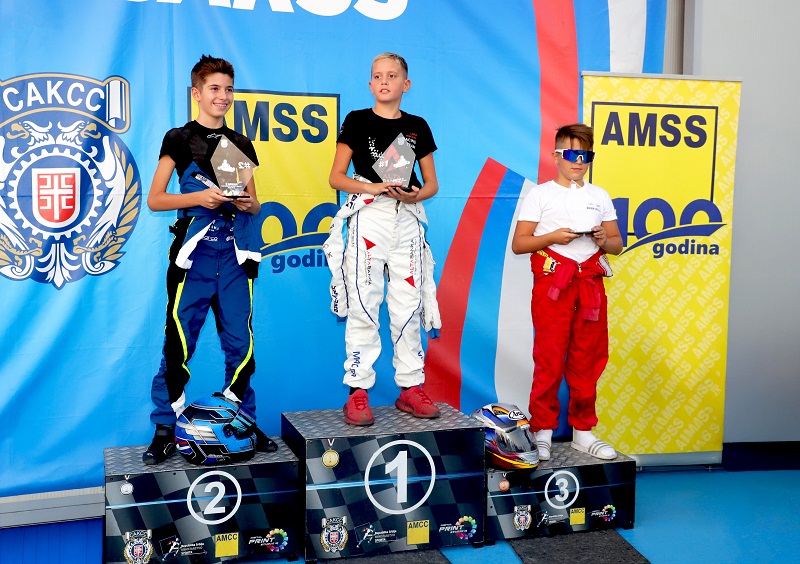 Pobednički podijum mini rotaks klase