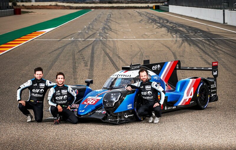 Alpine A480 - Tests Sessions on the Motorland circuit