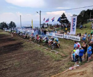 Start trke klase MX 85 Jeljen 2010