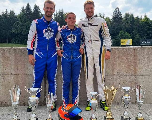 Ivan Gošić, Nemanja Jovanović i Ksen De Ruve CEZ i SSC Vransko jul 2021