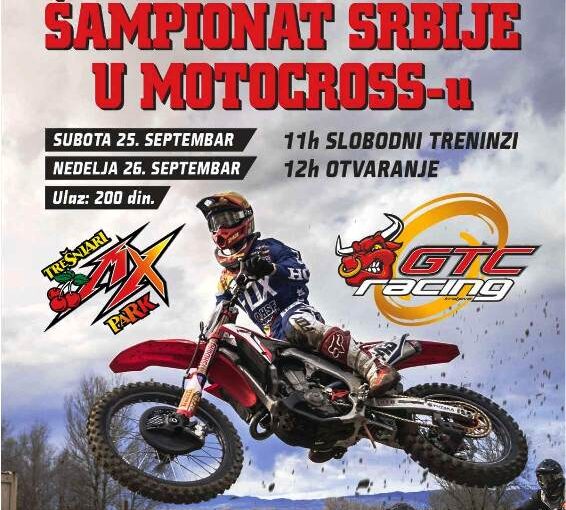 Najava moto kros trke MX Trešnjari 2021