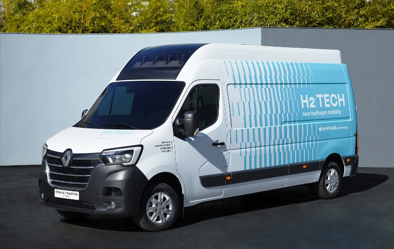 prototip model Renault Master Van H2-TECH