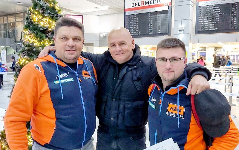 Dakar 2022 Gabor Sagmajster, Risto Radulović i Mark Zakinszky