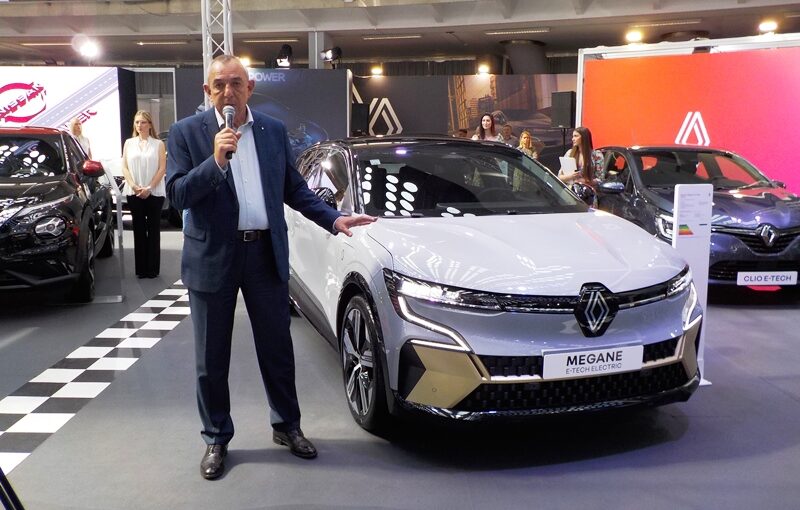 Milan Belin Megane E-tech 100% electric