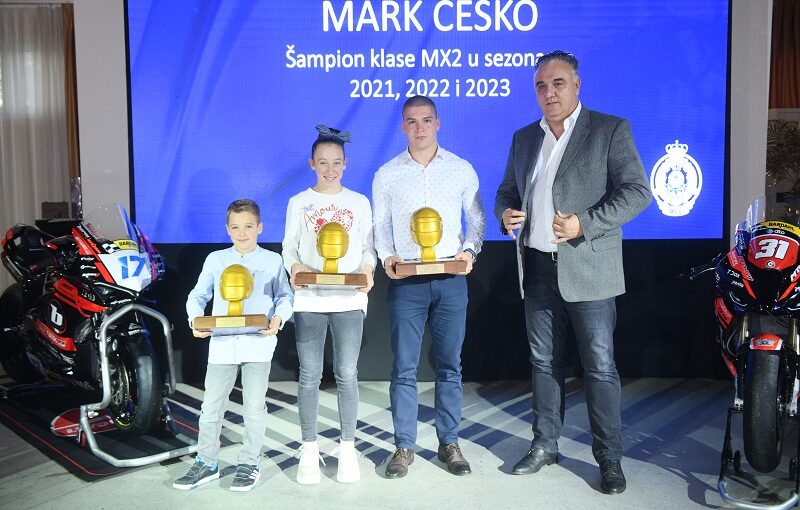 Zlatne kacige 2023 Viktor i Ana Kolnookov, Mark Česko i Borko Drašković