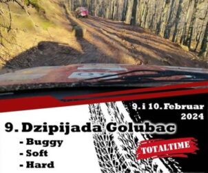 9. Golubačka džipijada plakat