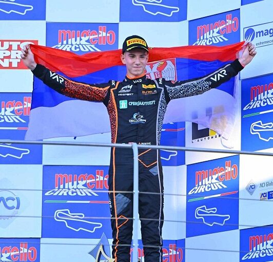 Andrija Kostić race F4 Muđelo jul 2024