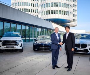 toyota and bmw