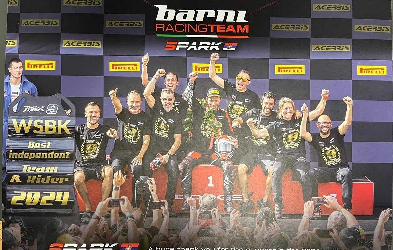 Barni Spark rejsing tim svetski šampionat SBK kategorija privatnici