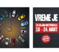 BG CAR SHOW 09 i 18. Međunarodni sajam motocikala, kvadova, skutera i opreme MOTOPASSION održaće se od 18. do 24. marta.